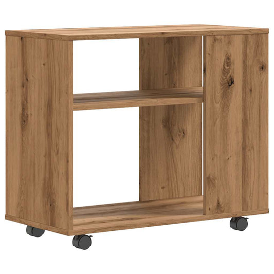 Side Table Artisan Oak 70x35x55 cm Engineered Wood