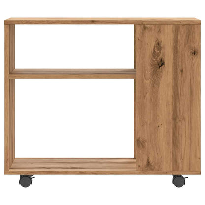 Side Table Artisan Oak 70x35x55 cm Engineered Wood