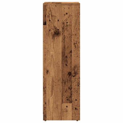 Bathroom Cabinet Old Wood 30x30x95 cm Engineered Wood