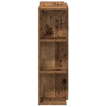 Bathroom Mirror Cabinet Old Wood 80x20,5x64 cm Engineered Wood