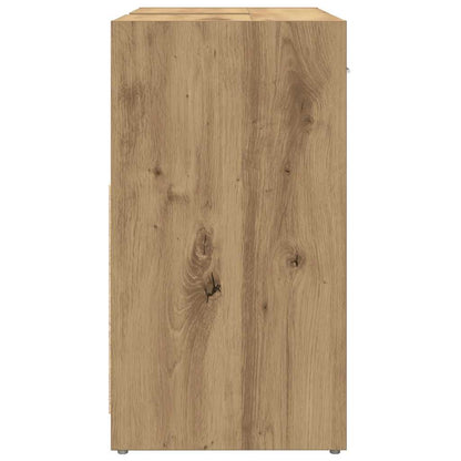Bathroom Sink Cabinet Artisan Oak 60x33x60 cm Engineered Wood
