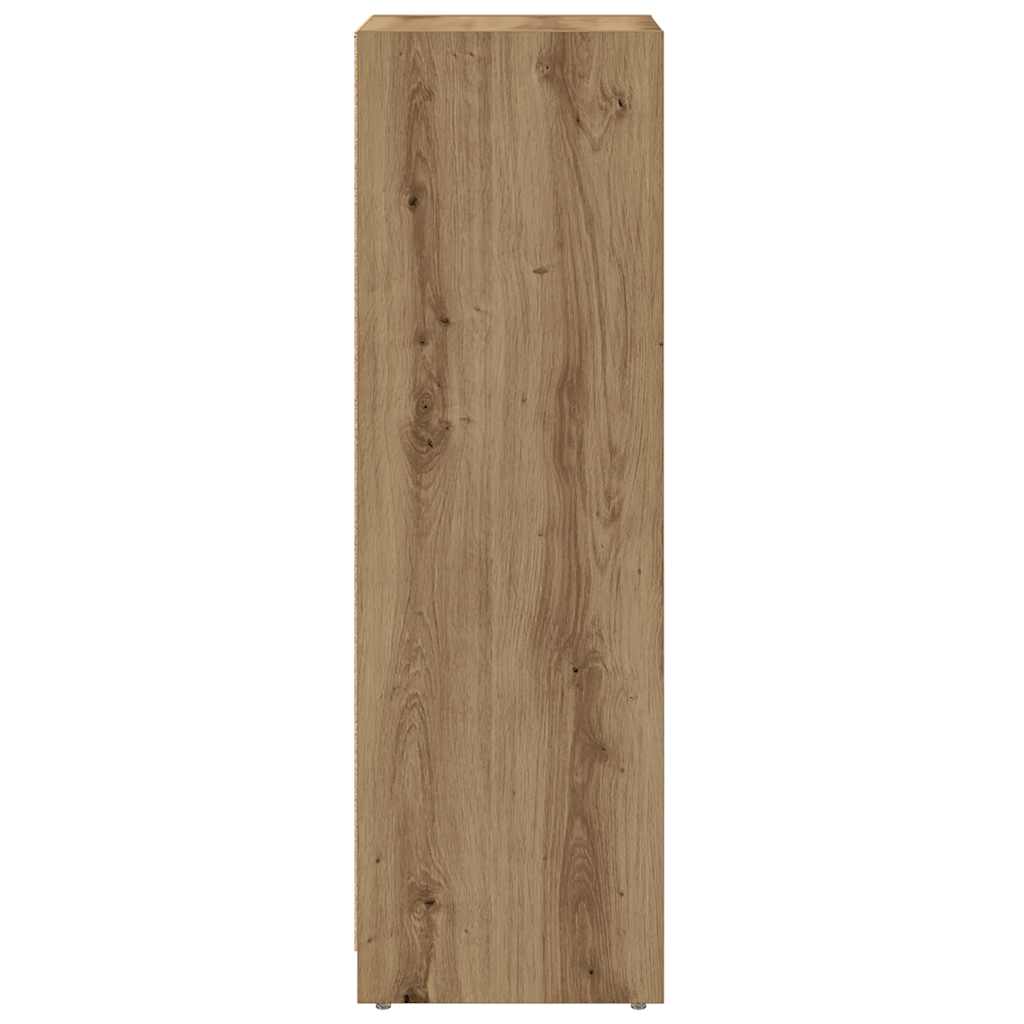 Bathroom Cabinet Artisan Oak 30x30x95 cm Engineered Wood
