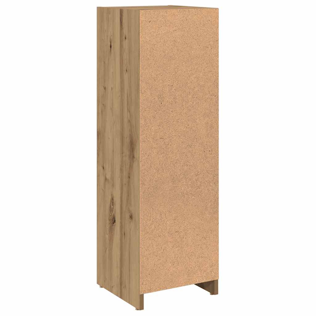 Bathroom Cabinet Artisan Oak 30x30x95 cm Engineered Wood