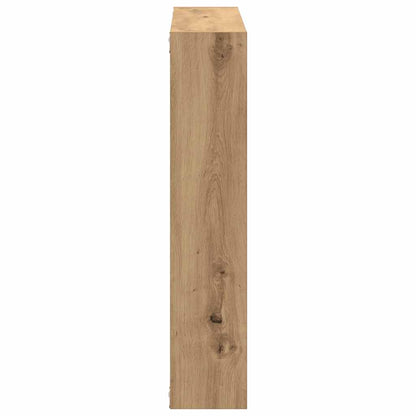 Wall Shelf Artisan Oak 90x16x78 cm Engineered Wood