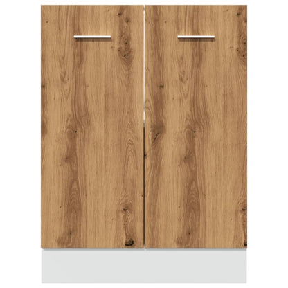 Bottom Cabinet Lyon Artisan Oak 60x46x81.5 cm Engineered Wood