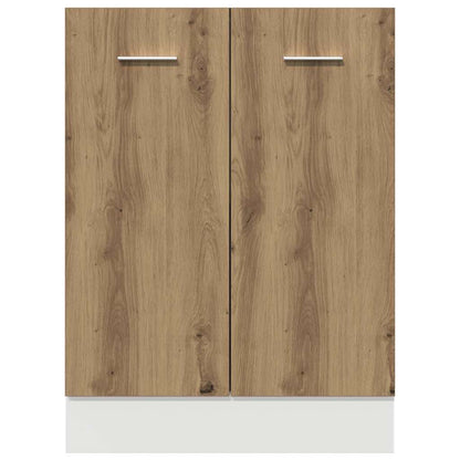 Bottom Cabinet "Lyon" Artisan Oak 60x46x81,5 cm Engineered Wood