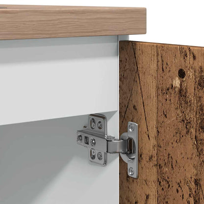 Sink Bottom Cabinet "Lyon" Old Wood 80x46x81,5 cm Engineered Wood