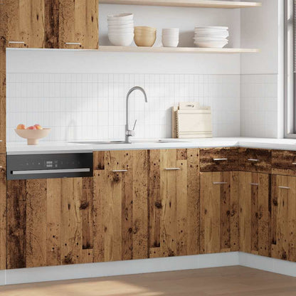 Sink Bottom Cabinet Lyon Old Wood 80x46x81.5 cm Engineered Wood