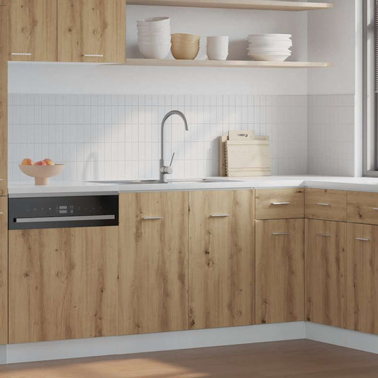 Sink Bottom Cabinet "Lyon" Artisan Oak 80x46x81.5 cm