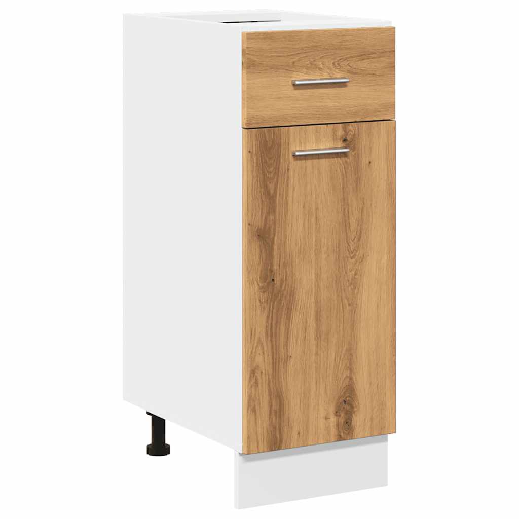 Drawer Bottom Cabinet Lyon Artisan Oak 30x46x81.5 cm Engineered Wood
