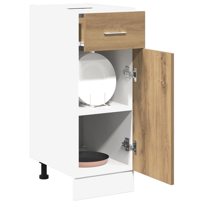 Drawer Bottom Cabinet "Lyon" Artisan Oak 30x46x81.5 cm