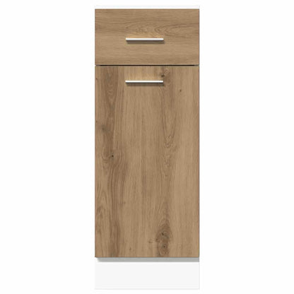 Drawer Bottom Cabinet "Lyon" Artisan Oak 30x46x81.5 cm