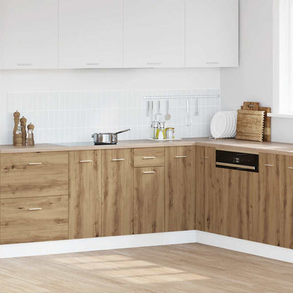 Drawer Bottom Cabinet "Lyon" Artisan Oak 30x46x81.5 cm