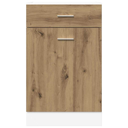 Drawer Bottom Cabinet Lyon Artisan Oak 40x46x81.5 cm Engineered Wood