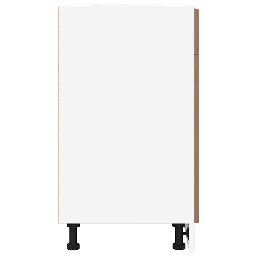 Drawer Bottom Cabinet Lyon Artisan Oak 40x46x81.5 cm Engineered Wood