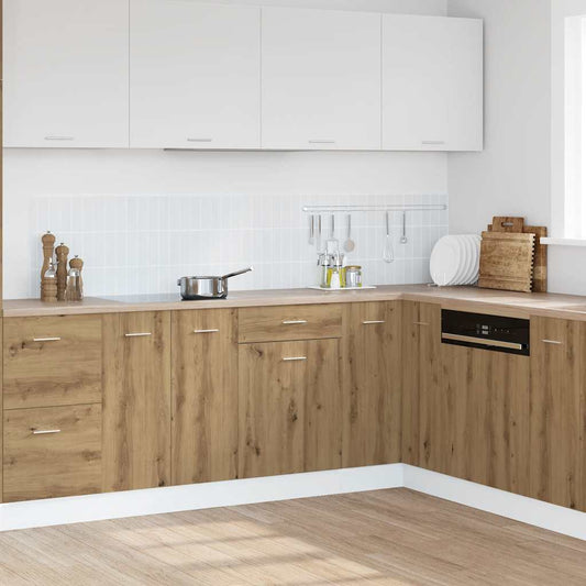 Drawer Bottom Cabinet "Lyon" Artisan Oak 40x46x81.5 cm