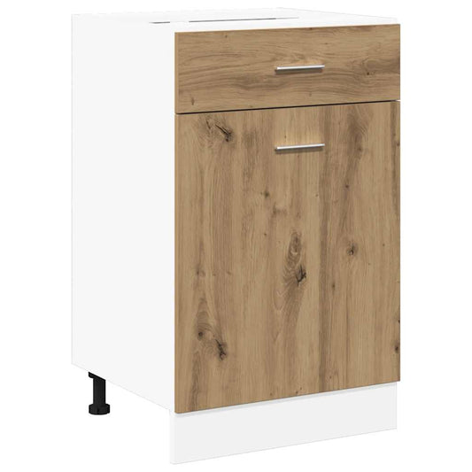 Drawer Bottom Cabinet "Lyon" Artisan Oak 50x46x81.5 cm