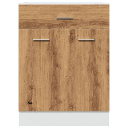 Drawer Bottom Cabinet Lyon Artisan Oak 60x46x81.5 cm Engineered Wood