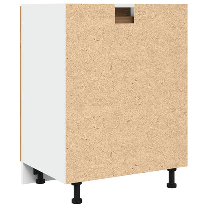 Drawer Bottom Cabinet Lyon Artisan Oak 60x46x81.5 cm Engineered Wood