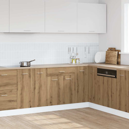 Drawer Bottom Cabinet "Lyon" Artisan Oak 60x46x81.5 cm