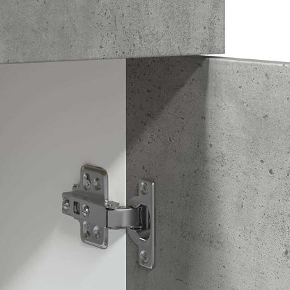 Drawer Bottom Cabinet Lyon Concrete Grey 80x46x81.5 cm Engineered Wood