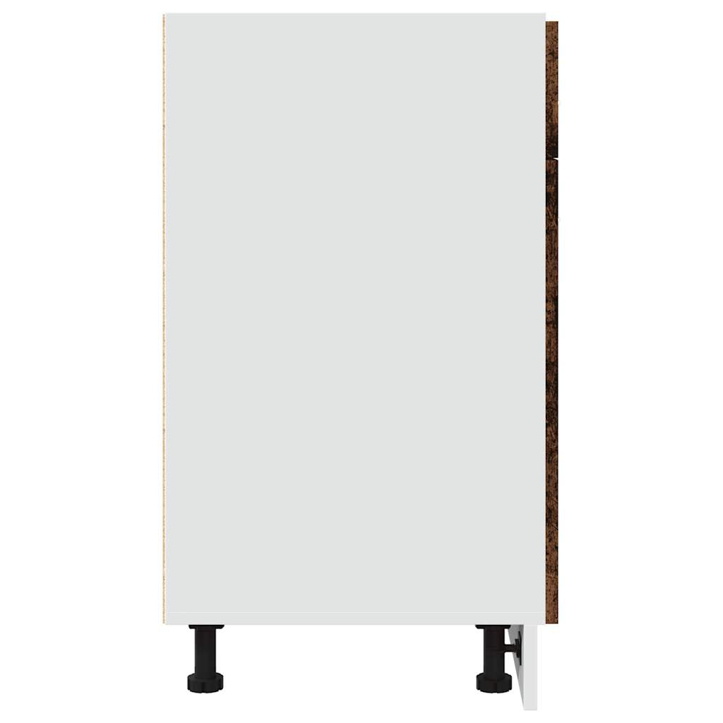 Drawer Bottom Cabinet Lyon Old Wood 80x46x81.5 cm Engineered Wood