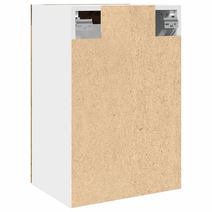 Hanging Glass Cabinet Lyon Old Wood 40x31x60 cm Engineered Wood