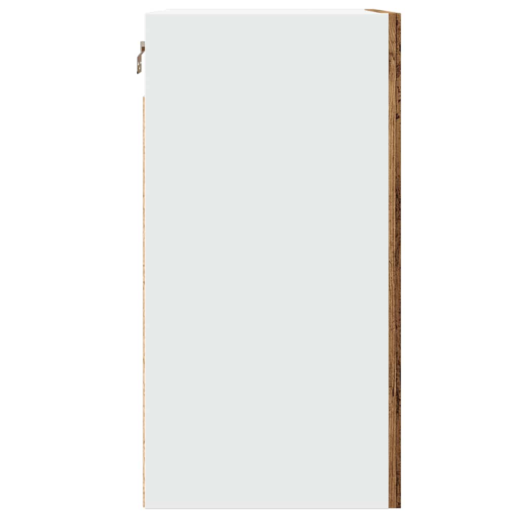 Hanging Cabinet Lyon Old Wood 40x31x60 cm Engineered Wood
