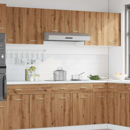 Hanging Cabinet Lyon Artisan Oak 40x31x60 cm Engineered Wood