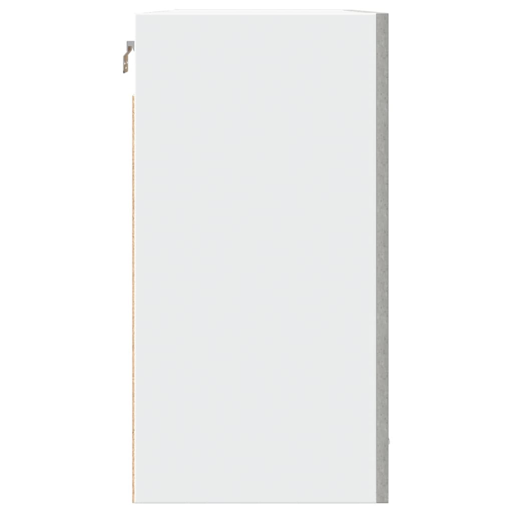 Hanging Cabinet Lyon Concrete Grey 80x31x60 cm Engineered Wood