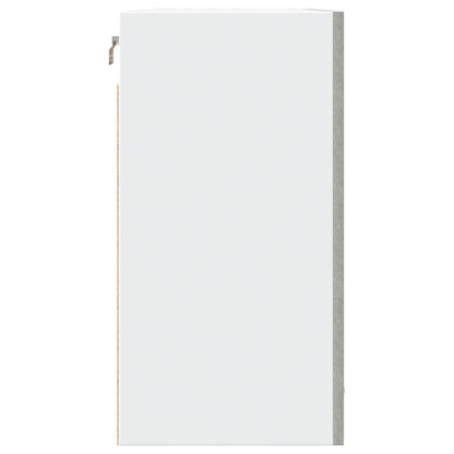 Hanging Cabinet Lyon Concrete Grey 80x31x60 cm Engineered Wood