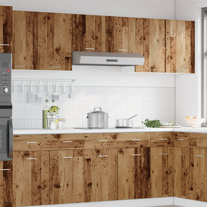 Hanging Cabinet Lyon Old Wood 80x31x60 cm Engineered Wood