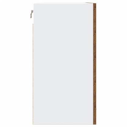 Hanging Cabinet Lyon Old Wood 80x31x60 cm Engineered Wood