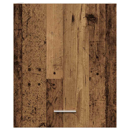 Hanging Cabinet Lyons 2 pcs Old Wood 50x31x60 cm Engineered Wood