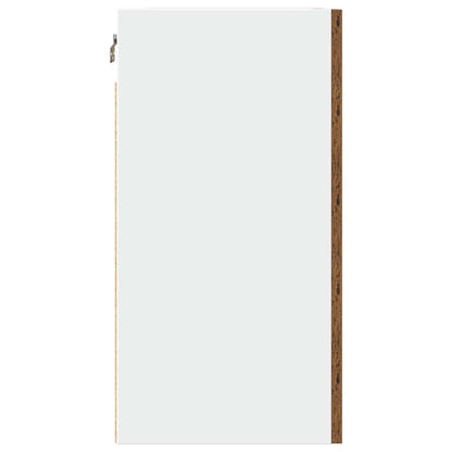 Hanging Cabinet Lyons 2 pcs Old Wood 50x31x60 cm Engineered Wood