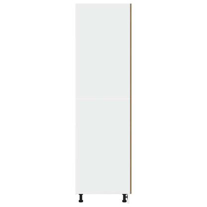 Refrigerator Cabinet "Lyon" Artisan Oak 60x57x207 cm