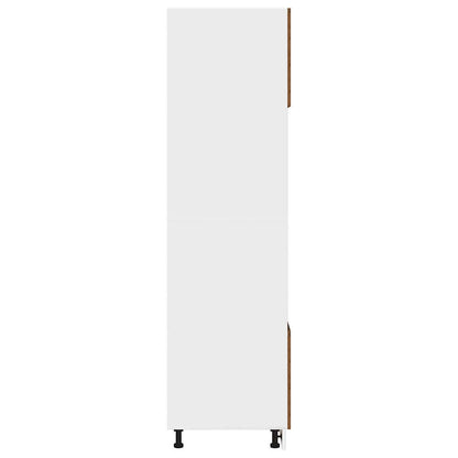 Microwave Cabinet "Lyon" Old Wood 60x57x207 cm Engineered Wood