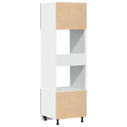 Microwave Cabinet "Lyon" Old Wood 60x57x207 cm Engineered Wood