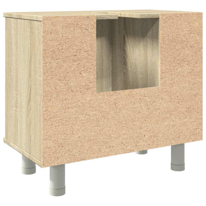 Bathroom Cabinet Sonoma Oak 60x32x53,5 cm Engineered Wood