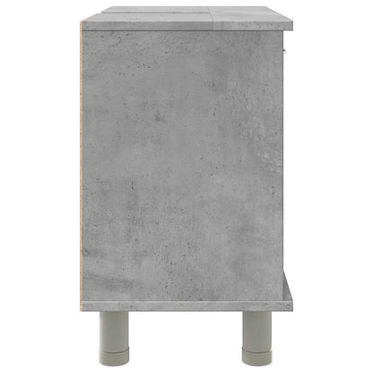 Bathroom Cabinet Concrete Grey 60x32x53,5 cm Engineered Wood