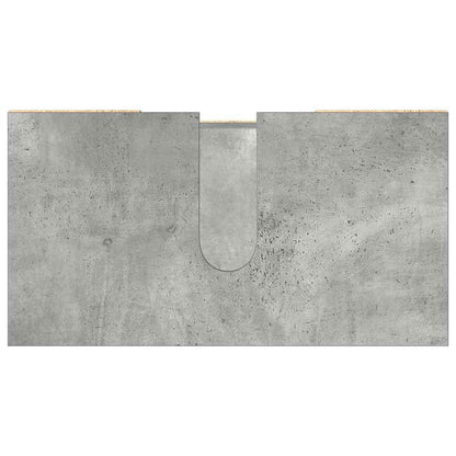 Bathroom Cabinet Concrete Grey 60x32x53,5 cm Engineered Wood