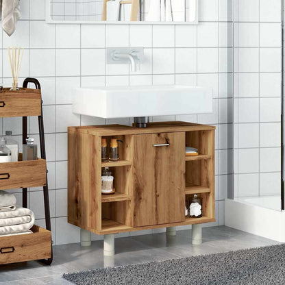 Bathroom Cabinet Artisan Oak 60x32x53,5 cm Engineered Wood