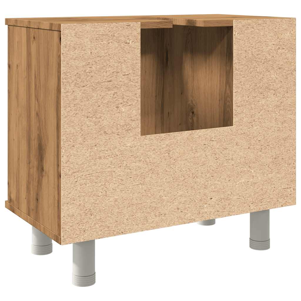 Bathroom Cabinet Artisan Oak 60x32x53,5 cm Engineered Wood