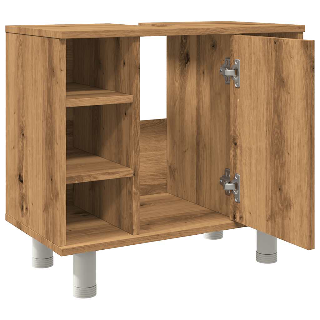 Bathroom Cabinet Artisan Oak 60x32x53,5 cm Engineered Wood
