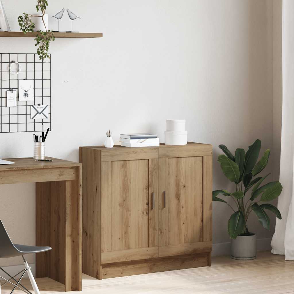 Book Cabinet Artisan Oak 82,5x30,5x80 cm Engineered Wood