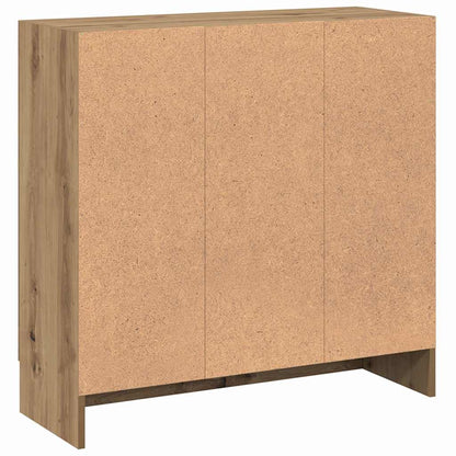 Book Cabinet Artisan Oak 82,5x30,5x80 cm Engineered Wood