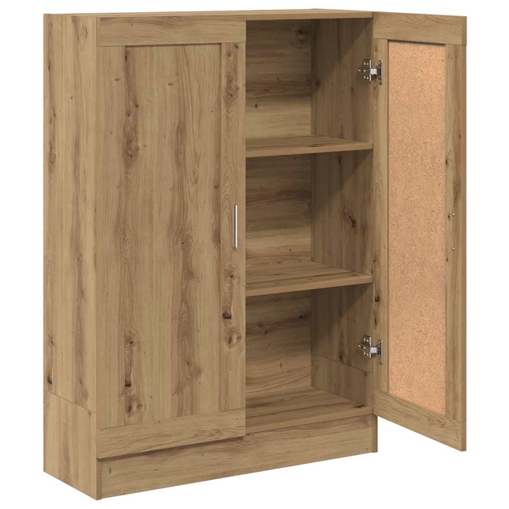 Book Cabinet Artisan Oak 82.5x30.5x115 cm Engineered Wood