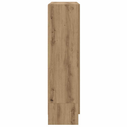 Book Cabinet Artisan Oak 82.5x30.5x115 cm Engineered Wood
