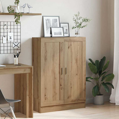 Book Cabinet Artisan Oak 82.5x30.5x115 cm Engineered Wood