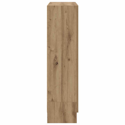 Book Cabinet Artisan Oak 82.5x30.5x115 cm Engineered Wood